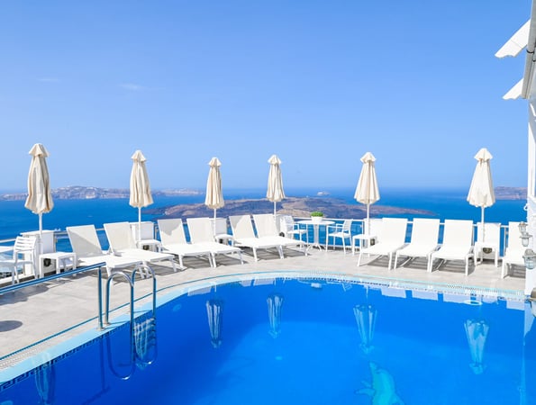 Kafieris Blue - Φηροστεφάνι, Σαντορίνη