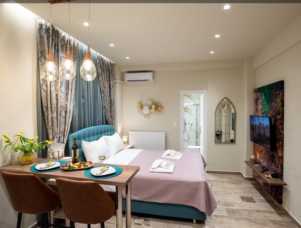 Blue Ark Romantic Studio under Acropolis - Αθήνα