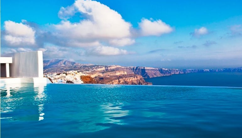 5* Katikies Chromata Santorini / The Leading Hotels of the World - Ημεροβίγλι, Σαντορίνη