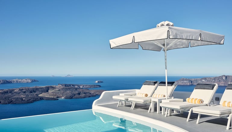 5* Katikies Chromata Santorini / The Leading Hotels of the World - Ημεροβίγλι, Σαντορίνη