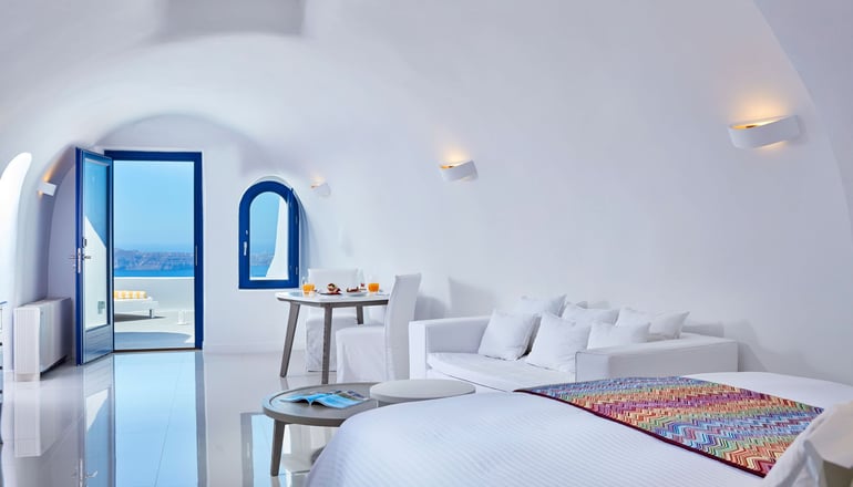 5* Katikies Chromata Santorini / The Leading Hotels of the World - Ημεροβίγλι, Σαντορίνη