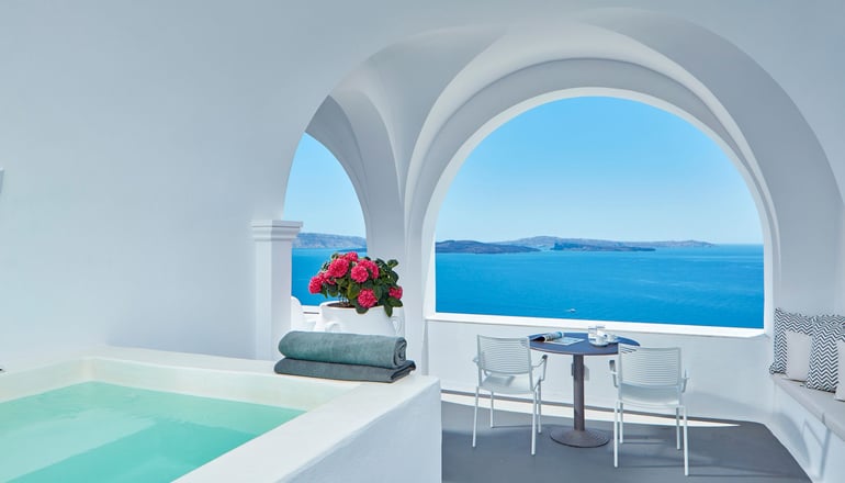 5* Katikies Villa Santorini - The Leading Hotels Of The World