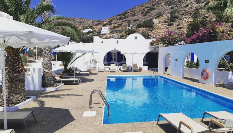 Marcos Beach Hotel - Μυλοπότας, Ίος