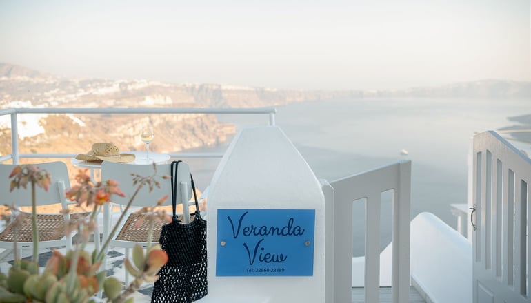 Veranda View Santorini