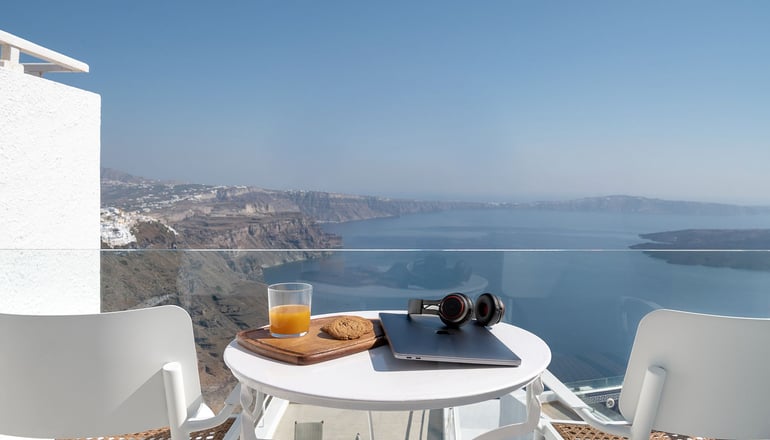 Veranda View Santorini