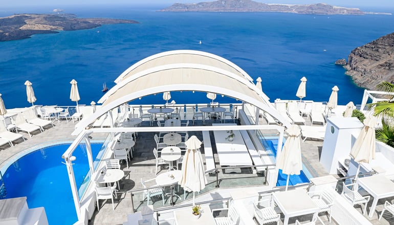 Kafieris Blue - Φηροστεφάνι, Σαντορίνη