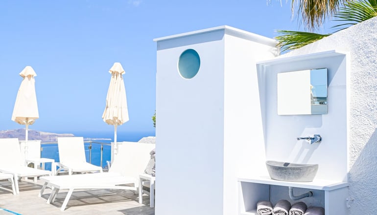 Kafieris Blue - Φηροστεφάνι, Σαντορίνη