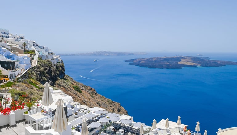 Kafieris Blue - Φηροστεφάνι, Σαντορίνη