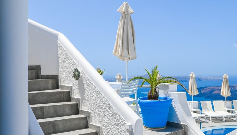 Kafieris Blue - Φηροστεφάνι, Σαντορίνη