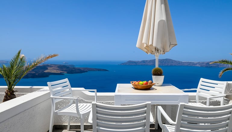 Kafieris Blue - Φηροστεφάνι, Σαντορίνη