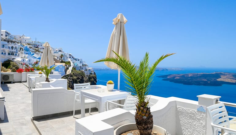 Kafieris Blue - Φηροστεφάνι, Σαντορίνη