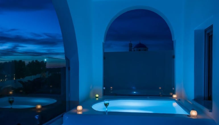 Aspronisi Luxury Villa - Μεγαλοχώρι, Σαντορίνη