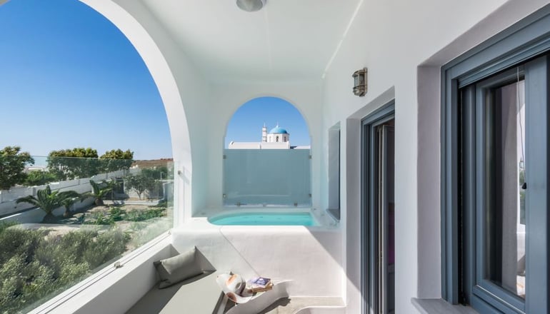 Aspronisi Luxury Villa - Μεγαλοχώρι, Σαντορίνη