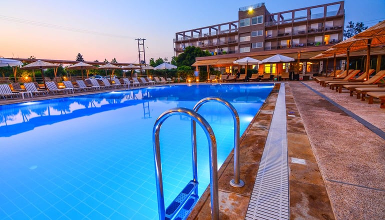 Black & White Boho Resort