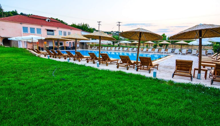 Black & White Boho Resort