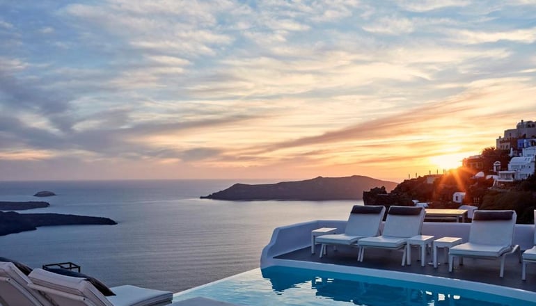 5* Katikies Chromata Santorini / The Leading Hotels of the World - Ημεροβίγλι, Σαντορίνη