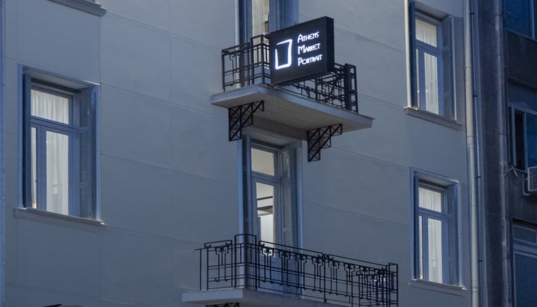 Athens Market Portrait