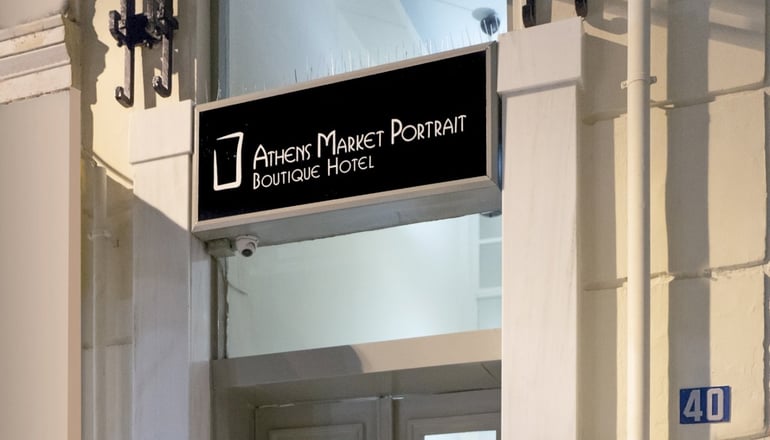 Athens Market Portrait