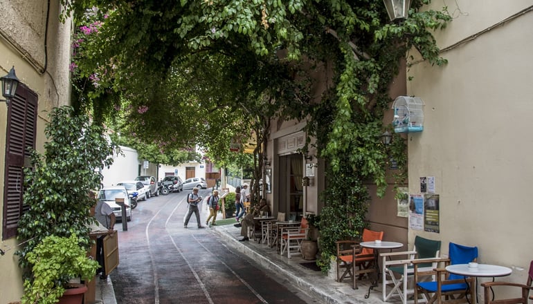 Athens Market Portrait