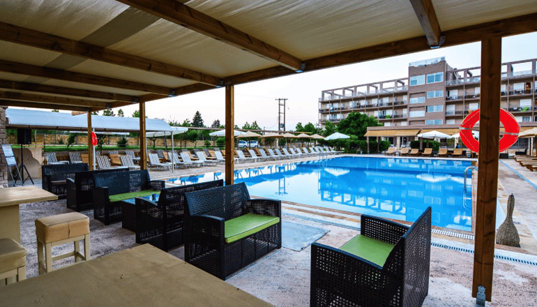 Black & White Boho Resort