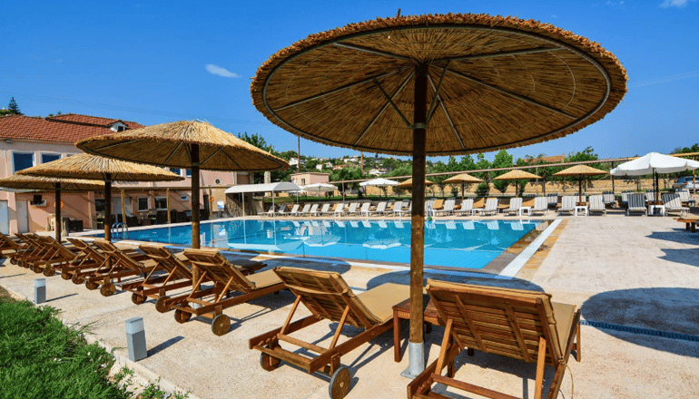 Black & White Boho Resort