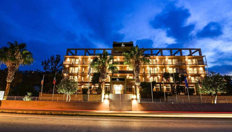 Black & White Boho Resort