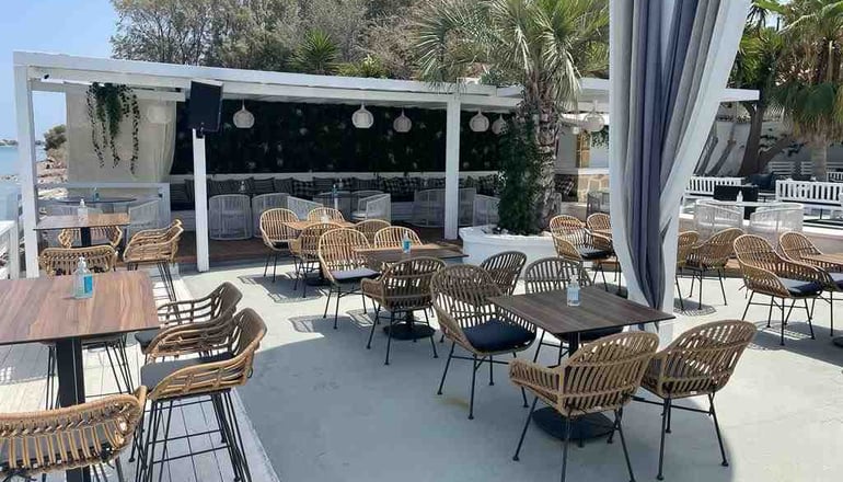 Black & White Boho Resort