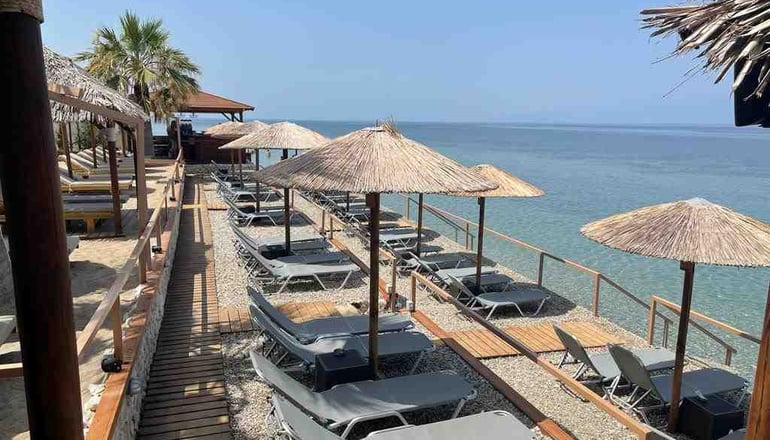 Black & White Boho Resort