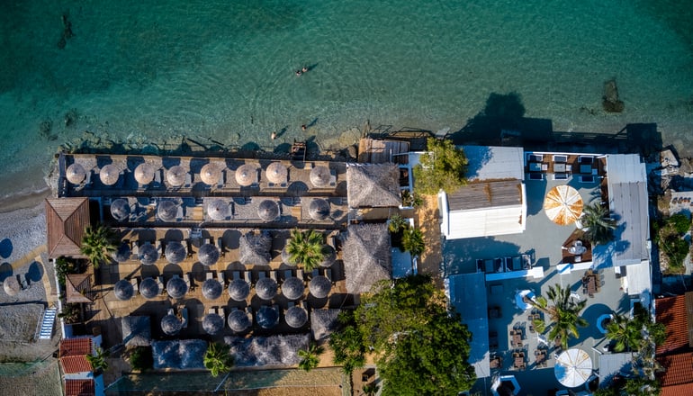 Black & White Boho Resort