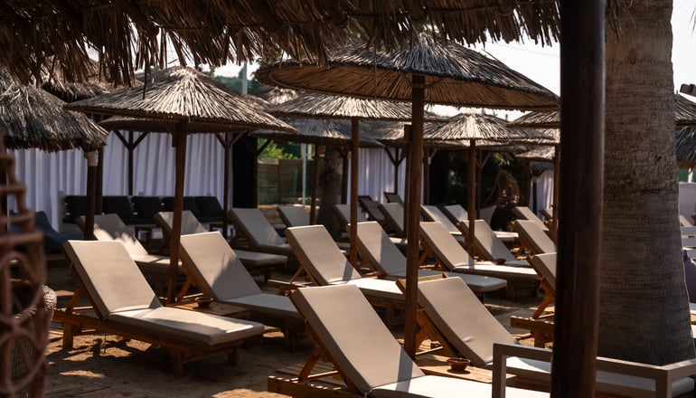 Black & White Boho Resort