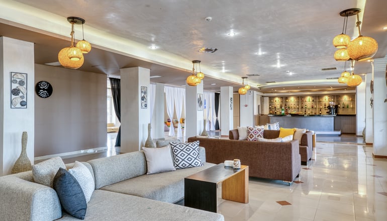 Black & White Boho Resort