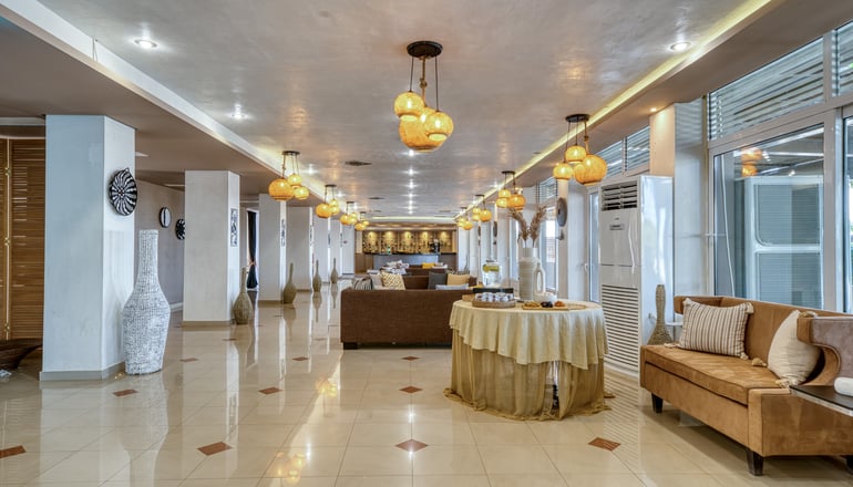 Black & White Boho Resort