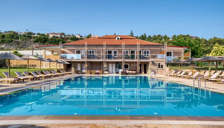 Black & White Boho Resort