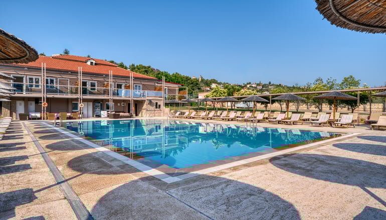 Black & White Boho Resort