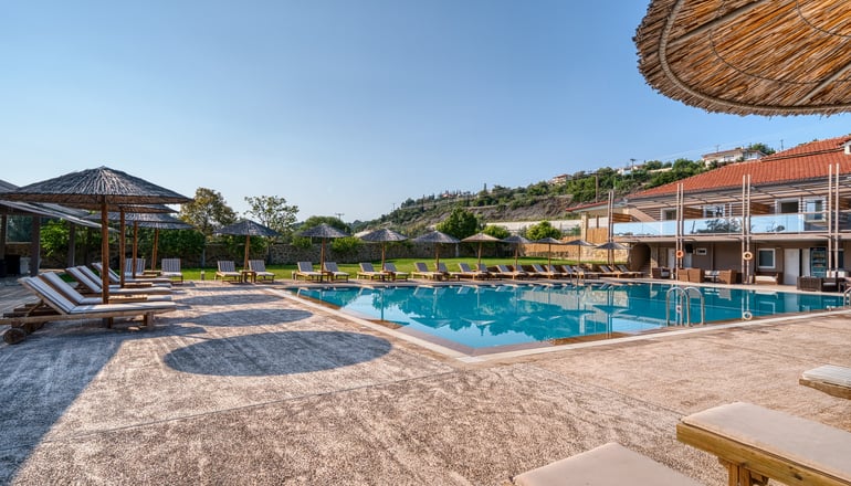 Black & White Boho Resort