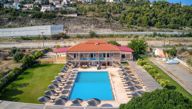 Black & White Boho Resort