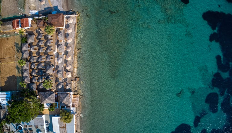 Black & White Boho Resort