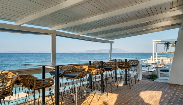 Black & White Boho Resort