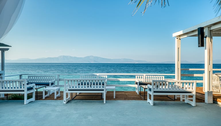 Black & White Boho Resort