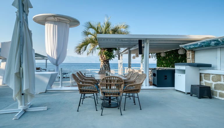 Black & White Boho Resort