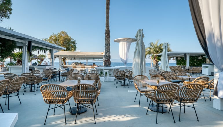 Black & White Boho Resort