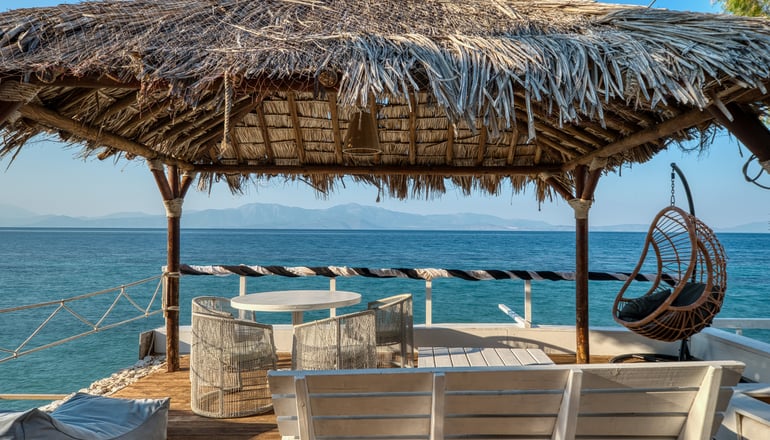 Black & White Boho Resort