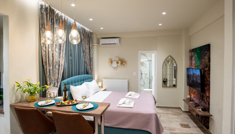 Blue Ark Romantic Studio under Acropolis - Αθήνα