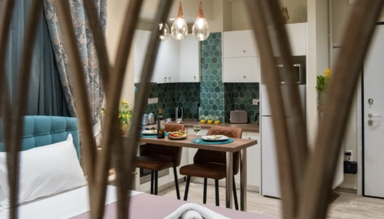 Blue Ark Romantic Studio under Acropolis - Αθήνα