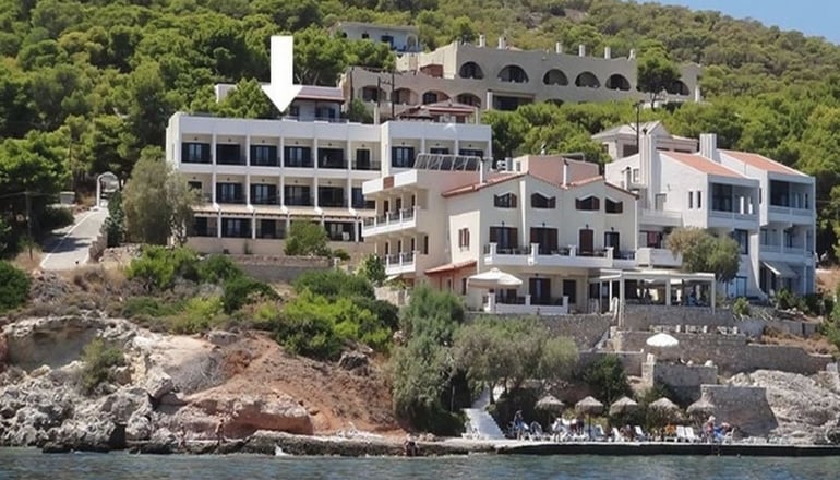 Dionysos Hotel Agistri - Σκάλα, Αγκίστρι