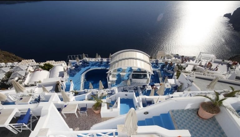 Kafieris Blue - Φηροστεφάνι, Σαντορίνη