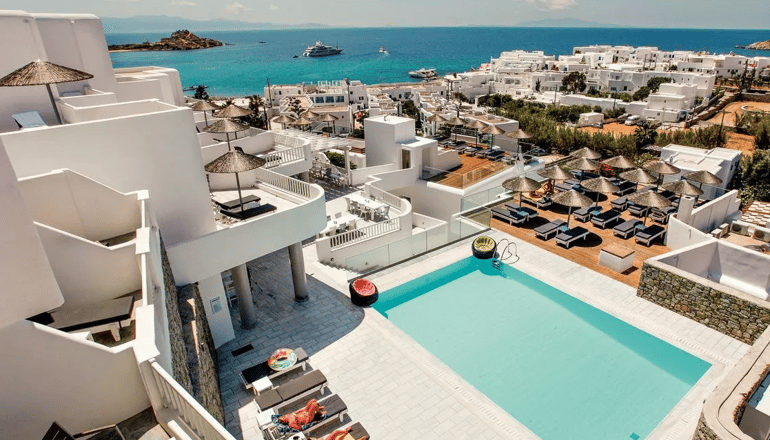 4* George Hotel-  Πλατύς Γιαλός, Μύκονος