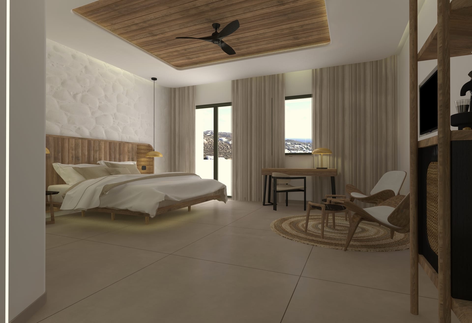 Calma Suites Mykonos - Παραλία Ψαρού, Μύκονος ✦ 2 Ημέρες (1 Διανυκτέρευση) ✦ 2 άτομα ✦ 1 ✦ 01/06/2022 έως 30/09/2022 ✦ Με θέα στη θάλασσα!