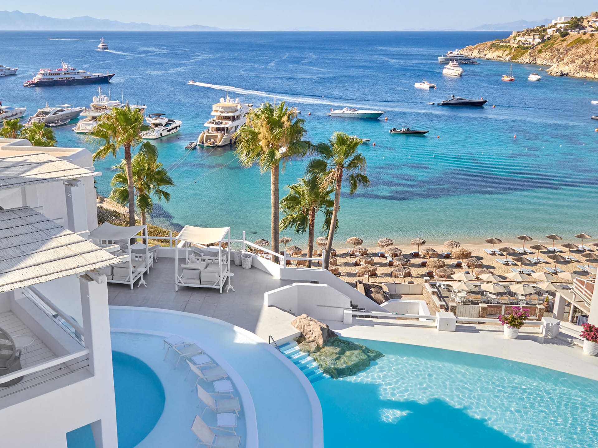 5* Mykonos Blu Grecotel Boutique Resort – Ψαρρού, Μύκονος Ψαρρού, Μύκονος για 2 Μέρες / 1 Νύχτα με πρωινό για 2 άτομα + ένα παιδί έως 12 ετών