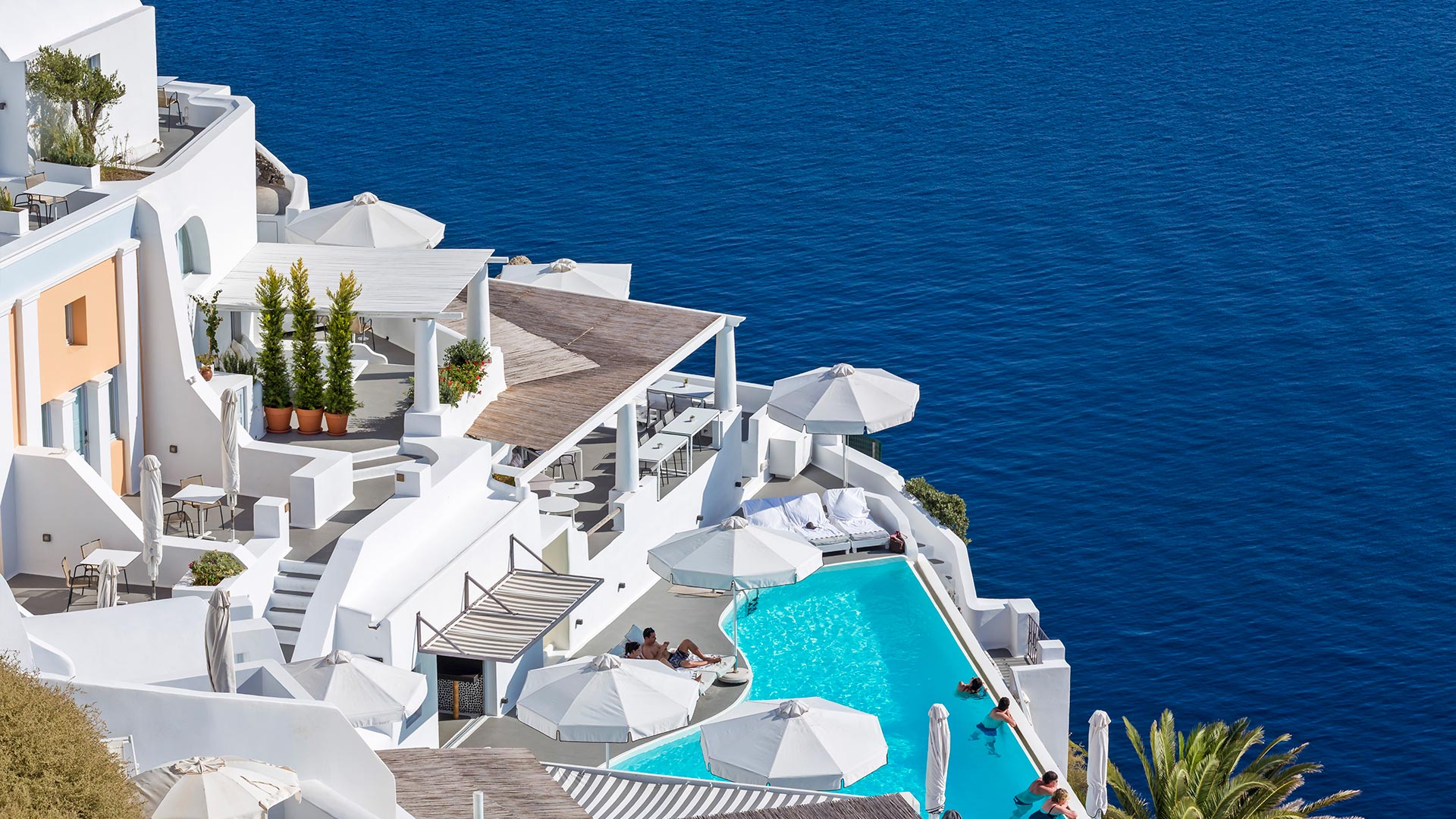 5* Katikies Santorini / The Leading Hotels of the World – Οία, Σαντορίνη Σαντορίνη  για 2 ημέρες / 1 νύχτα με πρωινό για 2 άτομα